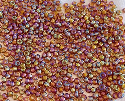 Root Beer Brown AB Matsuno Seed Beads 11/0