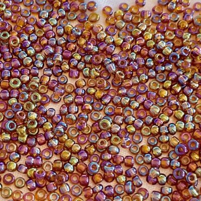 Root Beer Brown AB Matsuno Seed Beads 11/0