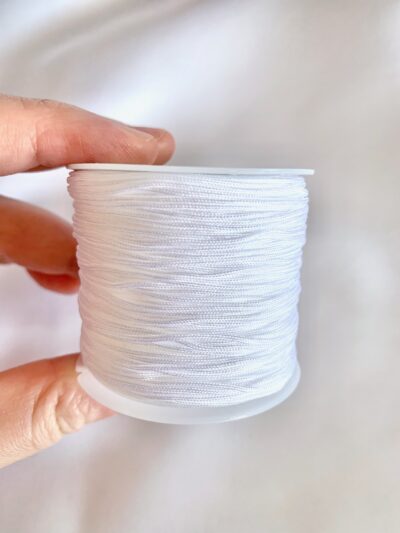 CLOSEUP White Nylon Cord 50 metres or 54 yards