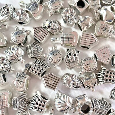 Large Hole Metal Bead Soup Mix