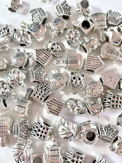 Large Hole Metal Bead Soup Mix